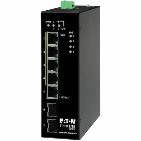 Eaton EATON Ethernet Switch 5-Port Gigabit Unmanaged  NGI-U05C2POE4