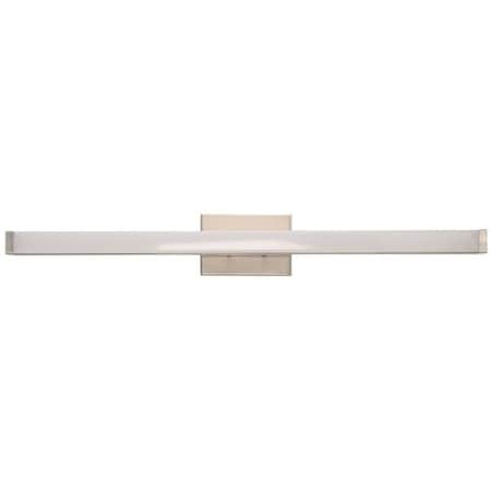 Westgate 36" LED Multi Color Temperature Vanity Lights in Brushed Nickel LVB-36-MCT-BN