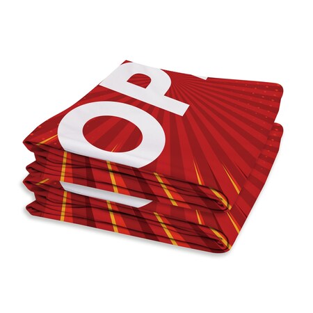 Showdown Displays 42 In Impress A-Frame Graphics - Open Red Burst 908012-001