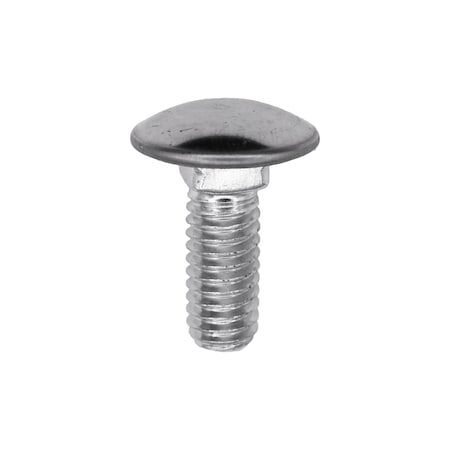 Auveco 5/16in-18 x 7/8in Round Head Bumper Bolt Chrome, 25PK 5714