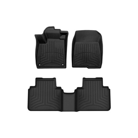 Weathertech Black, Front and Rear FloorLiner HP 441264-1-2IM