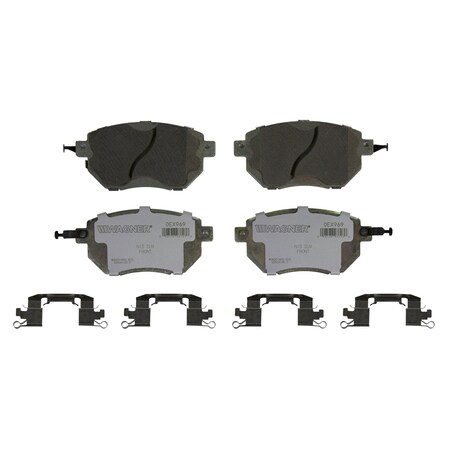 Wagner Brake OEX Front Disc Brake Pad Set Premium Ceramic, OEX969