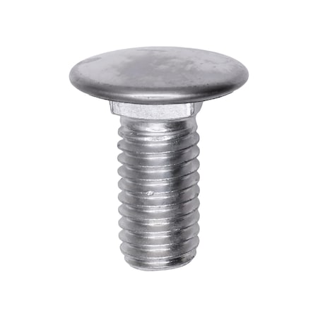 Auveco Bumper Bolt 7/16in-14 x 1in Stainless Steel Cap Pan Head, 25PK 8623