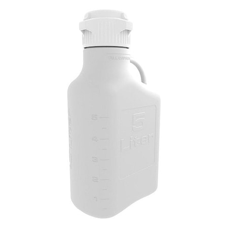Zoro Select Carboy, Polypropylene, 410 mm H, Colorless 155-1111-OEM