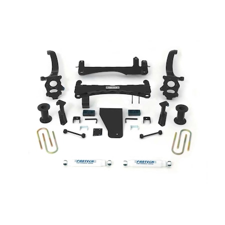 Fabtech K6012 6 in. Basic Lift System for 2018 Nissan Titan with Performance Shocks F37-K6012