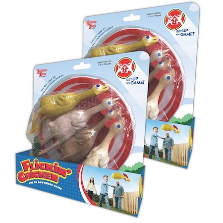 University Games Flickin' Chicken, 2PK 1057
