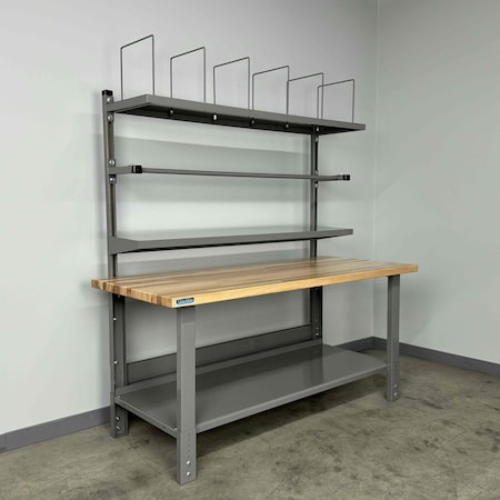 Stackbin Packing Work Bench, 60" W, 1000 lb. 4-5XPACK-8M-VB