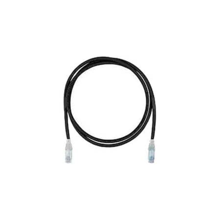 Belden CBL ASSY MOD 24-4PR SOLID, CAT6+ IP5 BONDED T568A/B CMR, 7FT BLACK C601100007