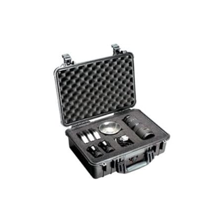 Pelican Silver Protective Case, 18-1/2"L x 14.06"W x 6.9"D 1500