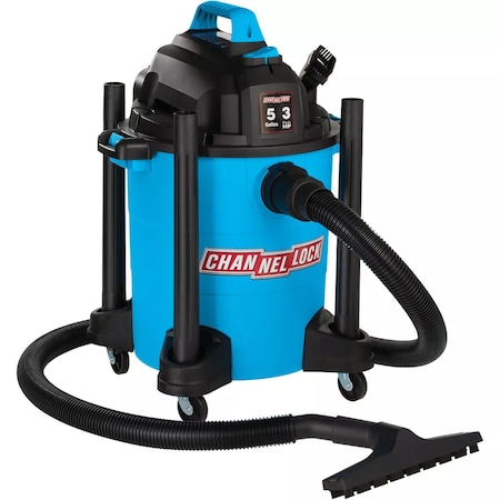 Channellock 5 Gal. 3-Peak HP Wet/Dry Vacuum VJC507PF 2001