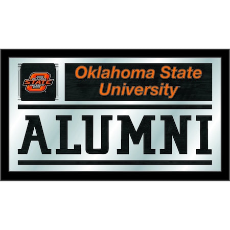 Holland Bar Stool Co Oklahoma State 26" x 15" Alumni Mirror MAlumOKStUn