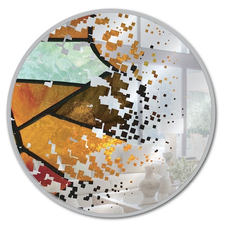 Se-Kure Luxe Vintage Art Deco#3 Convex Mirror 18in Frameless COA03-18