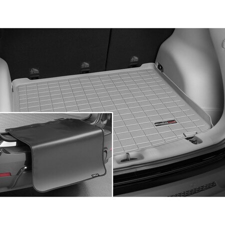 Weathertech Grey, Cargo Liner With Bumper Protector 421370SK