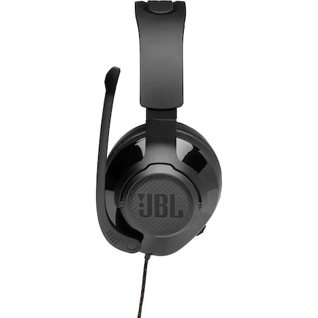 Jbl Quantum 300 Wired Over Ear Gaming Headset, Black JBLQUANTUM300BLKAM