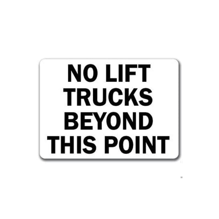 Signmission Safety Sign, 14 in Height, Plastic, 10 in Length, Forklift MISC-Forklift