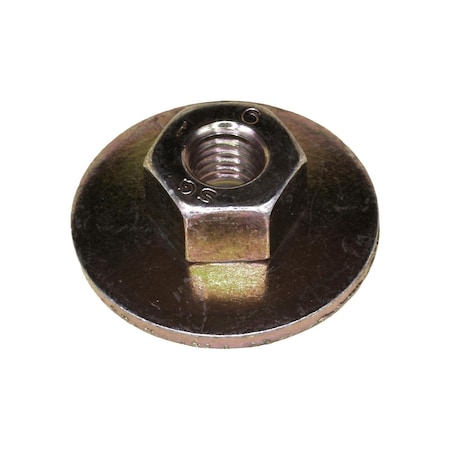 Auveco M6-1.0 Free Spinning Washer Nut 24mm O.D., 25PK 15332