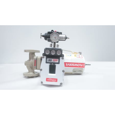 Flowserve 3821-34EA-D43-0110-00 PNEUMATIC STEEL CONTROL VALVE 1IN 300 MARK ONE