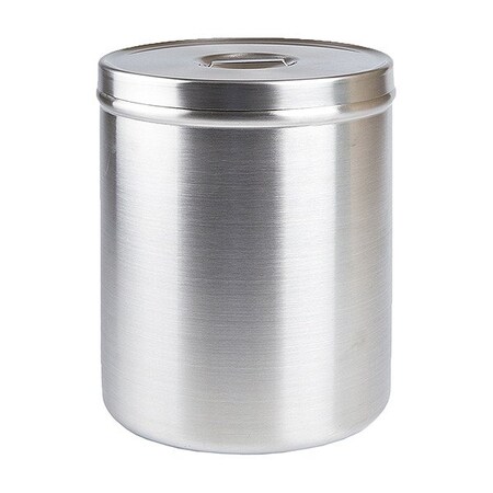Zoro Select Dressing Jar, 8 qt., Stainless Steel, 10inH 88080