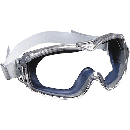 Uvex Indirect Vent Goggle Reader w/Navy Body, Clear Lens, Hydroshield Anti-Fog coating, Neoprene Strap -+2. S3992X