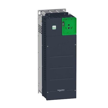 Schneider Electric Variable FrequencyDrive, 480V, Black/Green ATV930D75N4ZU