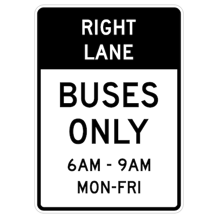 Sign Solutions Usa Traffic Sign, 30 in Width, Aluminum Sign, Vertical Rectangle DUS10DWT3042R3-11B