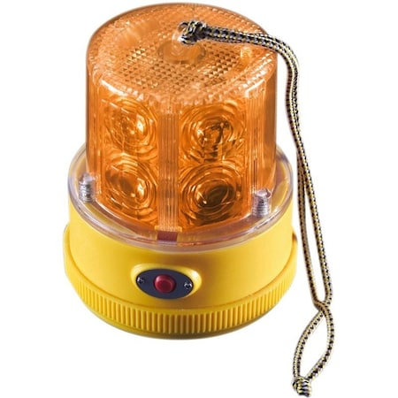 Pm Company Strobe Light, LED Lamp, Amber Lens, 65 fpm Flash Rate 740A