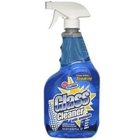 Gunk GC33 Glass Cleaner With Ammonia 33 Oz. G25-GC33
