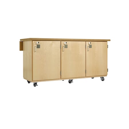 Diversified Spaces Command Mobile Storage Workbench, 72"x28 XR-7228M