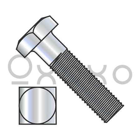Oxoxo 5/16-18X1 1/4 Square Head Battery Bolt Zinc, 1000PK 420259