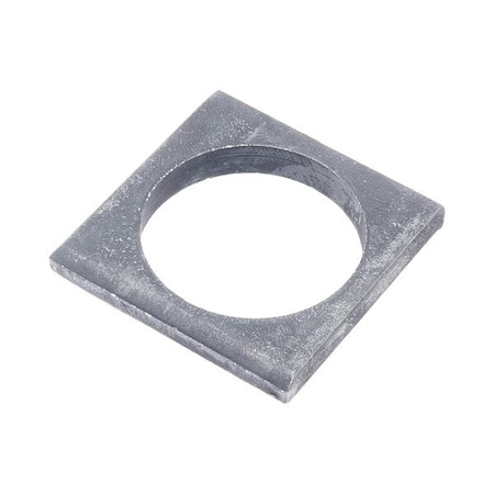 Zoro Select Square Washer, Fits Bolt Size M42 , Steel Zinc-Plated Finish Z89M42-ZN