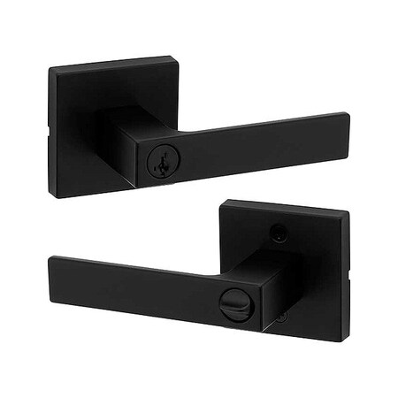 Kwikset Door Lever Lockset, 1 3/8-1 3/4" Thick 740SAL-SQT-514-SMT-6AL-RCS