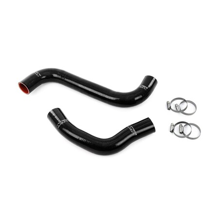 Hps Performance High Temp Reinforced Silicone Radiator Coolant Hose Kit, Black,  57-2107-BLK