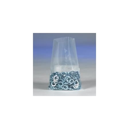 Bubblefast 1000-3 x 6'' - 4 Mil Clear Flat Poly Bags, 1000PK BFPB1040