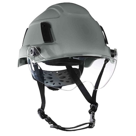 Jackson Safety Hard hat, Type II, Chin-strap, Visor Non-ve 22158