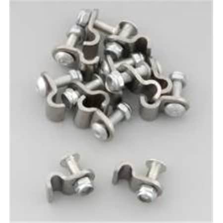 Hard Top 0.18 in. Stainless Steel Brake Line Clamps, 12PK HA3652311