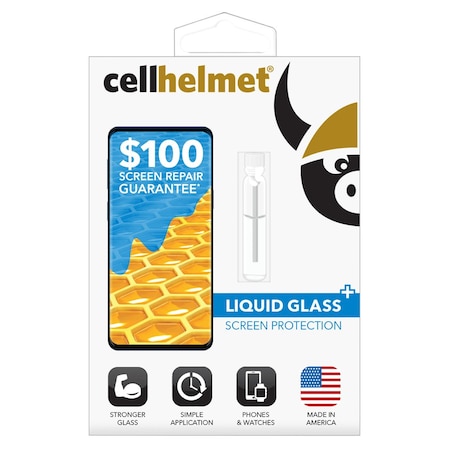 Cellhelmet LIQUID GLASS PLUS SCREEN PROTECTION LSP-PHONE-PLUS