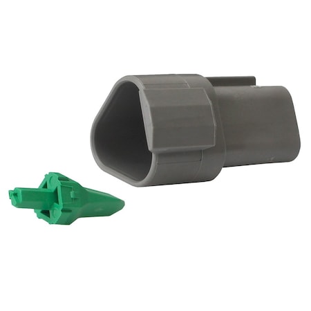 Pacer Group Pacer Deutsch DT Receptacle and Wedge Lock Kit - 3 Position, 10PK TDT04-3P-10