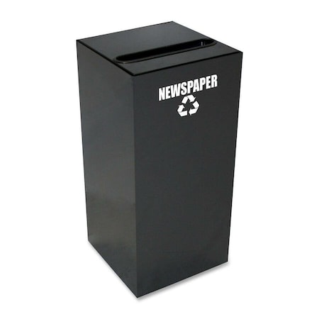 Witt Industries 32 gal Square Charcoal, Metal 32GC02