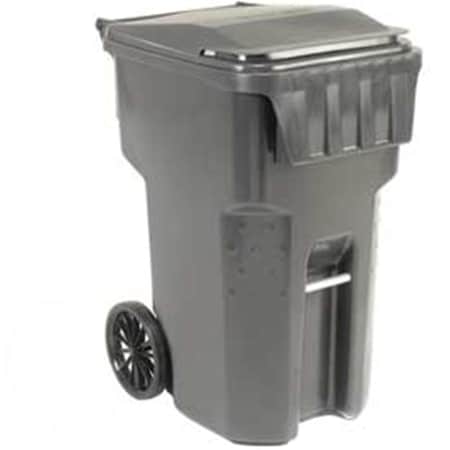 Otto Environmental Systems Mobile Trash Container, Gray - 95 gal 9955050F-B69