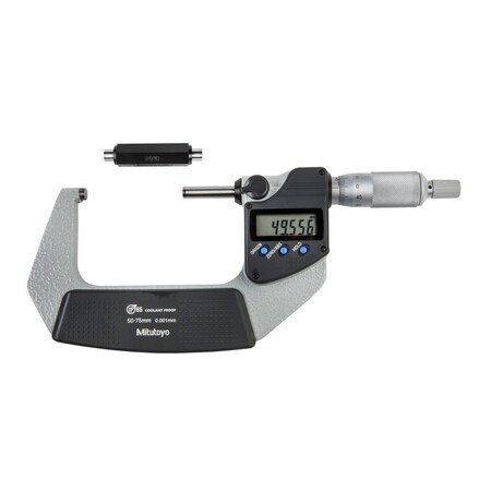Mitutoyo 75MM RATCHET STOP MICROMETER (W/O SPC)  IP65 293-242-32