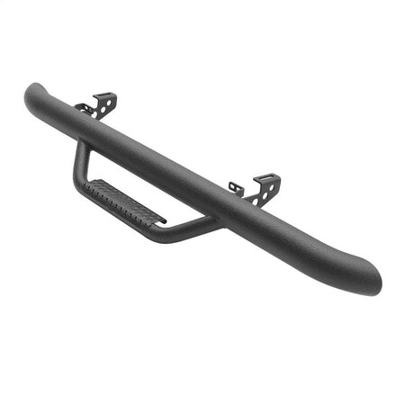 Smittybilt 0716 WRANGLER 2DR NERF STEPS  2 STEP  2IN MAIN TUBE  BLACK TEXTURE J0746