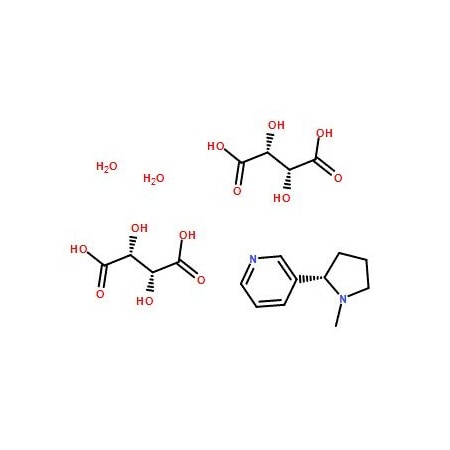 Ak Scientific Nicotine Bi-L-(+)-tartrate Dihydrate (100mg), CAS 6019-06-3 5709AF-100mg
