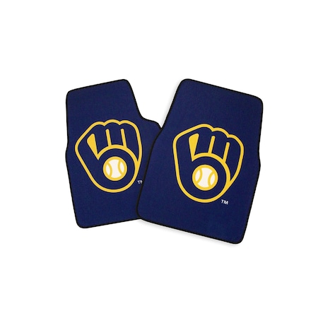 Coverking UNIVERSAL FLOORMAT WITH MILWAUKEE BREWERS LOGO HMV4ZN