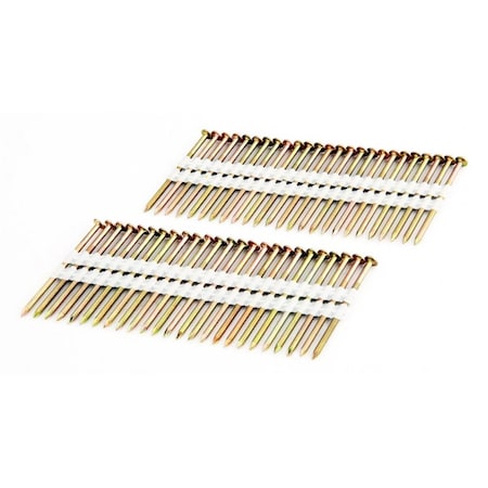 Workstationpro 2-.37 in. Coated - Plastic Collated - Galvanized Ring Shank - .113 in. 2K Color Box WO3144142