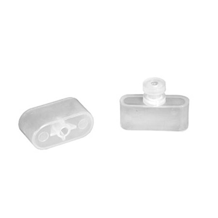 Overtime A300 Mini Blind Rail Ends, 2PK OV1664323