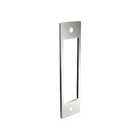 Pemko Door Strike Plate, Gray, 1 1/4 fin L XGSHIM478