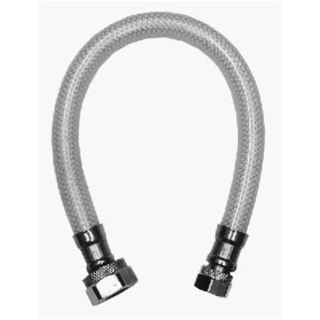Seatsolutions 7228-16-38-2 Connector - 0.38 Compression x 0.5 Female Iron Pipe x 16 in. SE575381