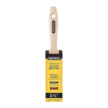 Minwax 1 1/2 in Flat Sash Soft, Paint Brush 427280150