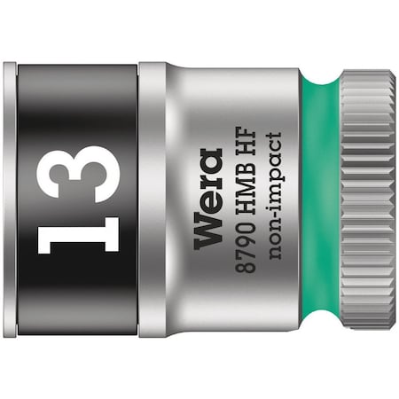 Wera 8790 HMB HF Zyklop socket with 3/8 in drive with holding function, 11 x 29 mm 5003745001
