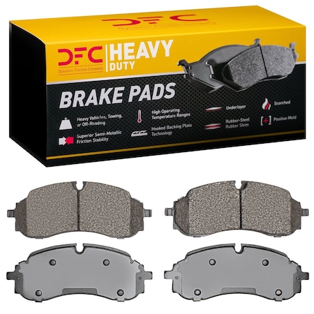 Dfc Heavy Duty, Disc Brake Pad Set,  1214-2423-00